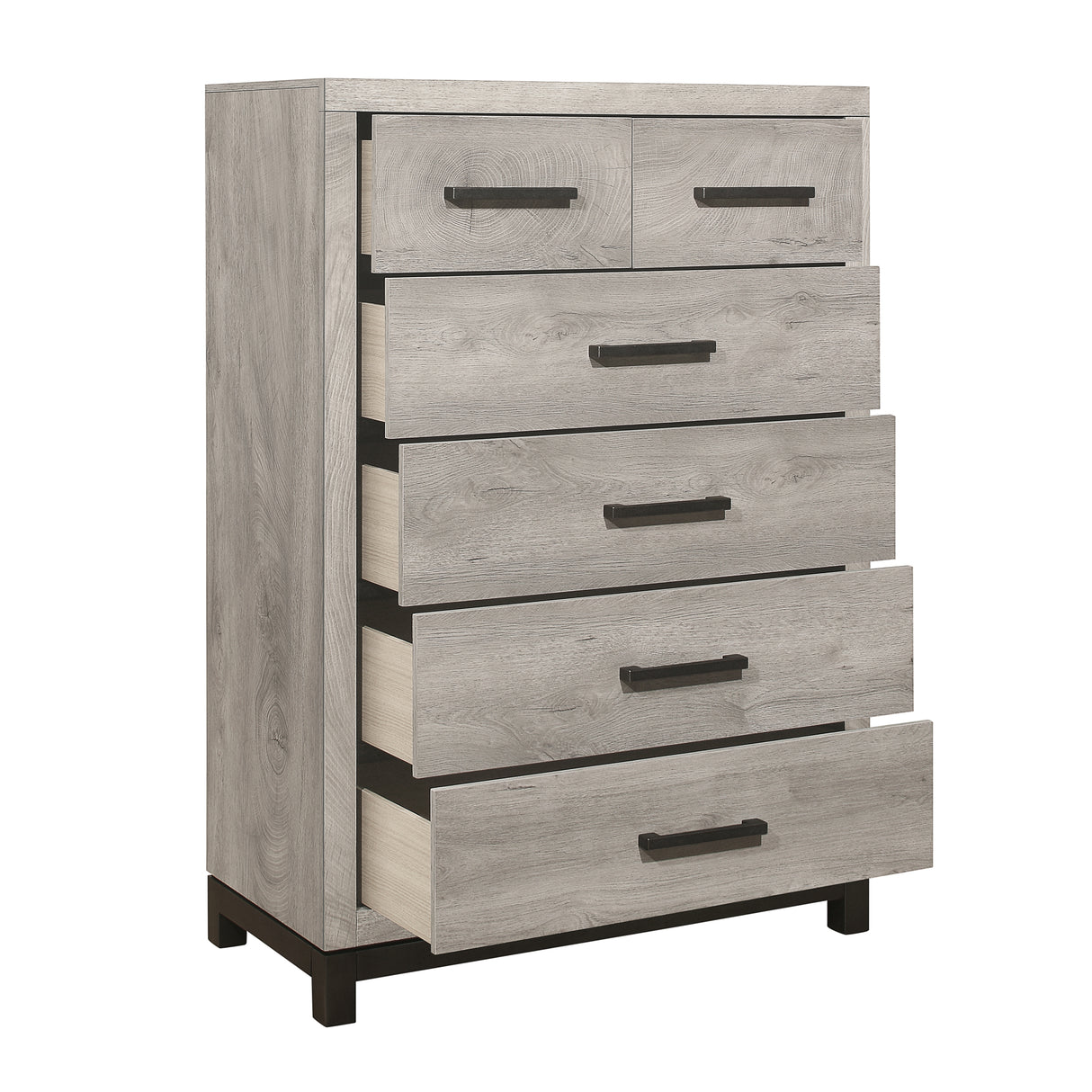 Zephyr Light Gray Youth Wall Bedroom Set from Homelegance - Luna Furniture