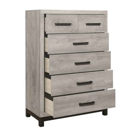 Zephyr Light Gray Youth Wall Bedroom Set from Homelegance - Luna Furniture
