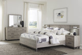 Zephyr Light Gray Queen Panel Bed from Homelegance - Luna Furniture