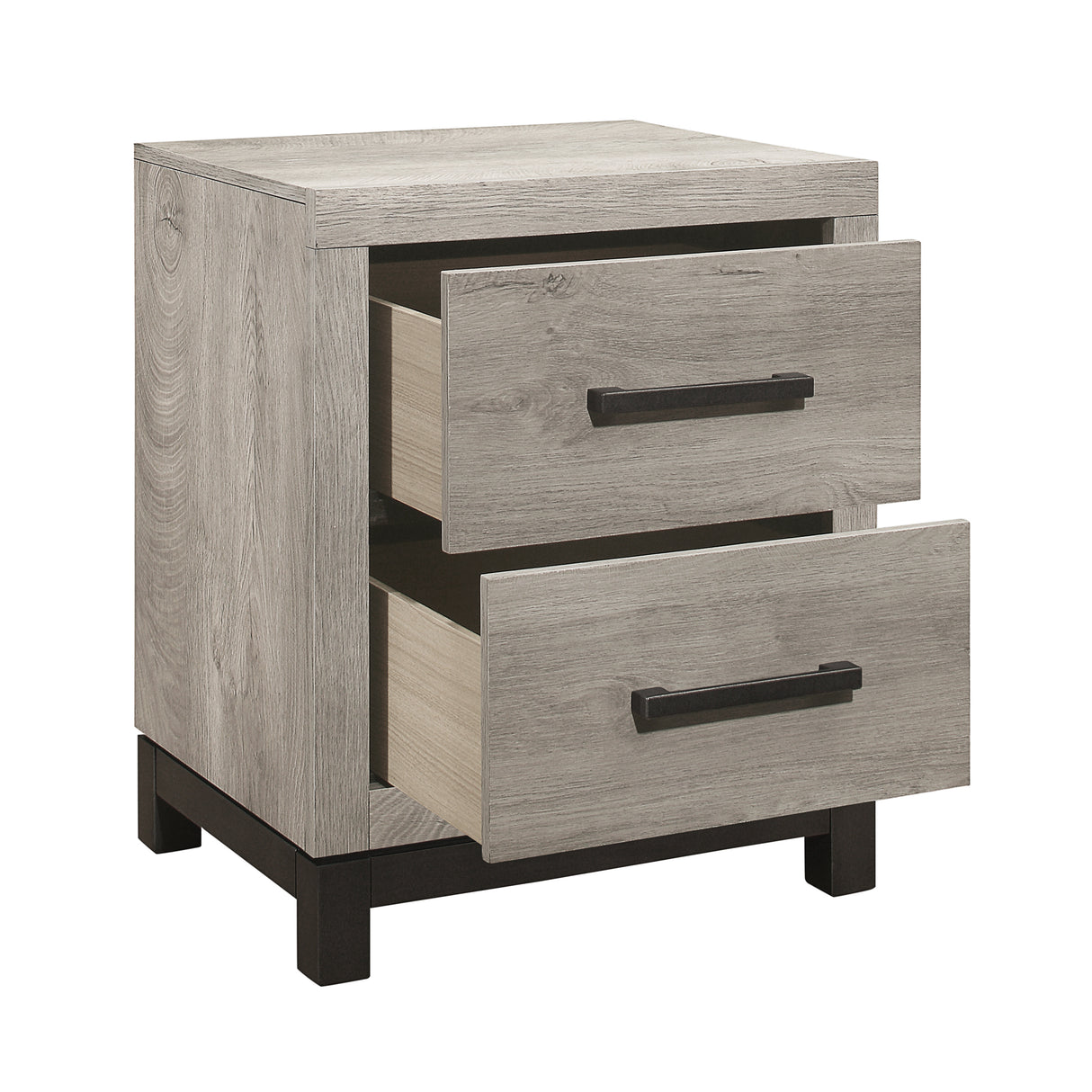 Zephyr Light Gray Queen Panel Bed from Homelegance - Luna Furniture