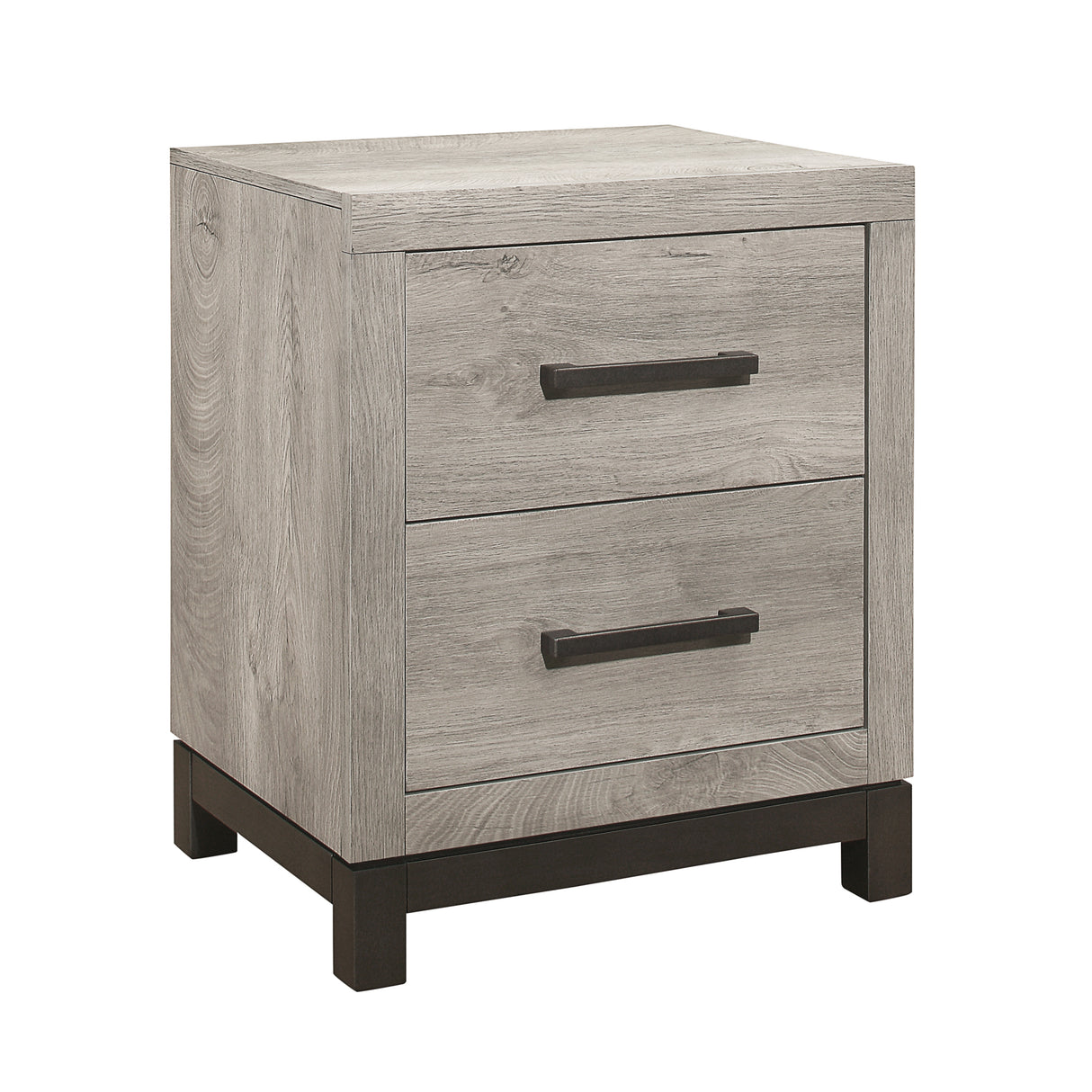 Zephyr Light Gray Queen Panel Bed from Homelegance - Luna Furniture