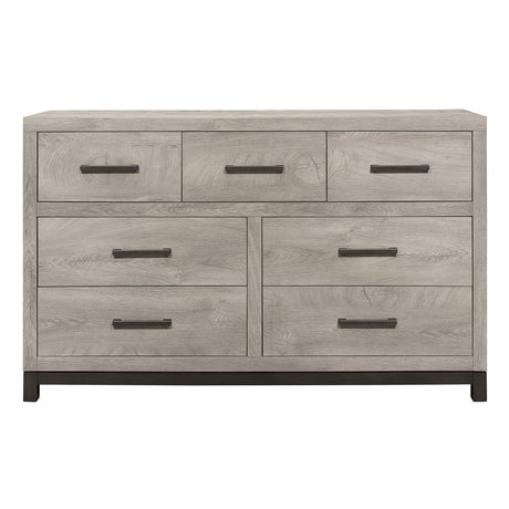 Zephyr Light Gray Queen Panel Bed from Homelegance - Luna Furniture