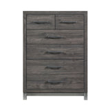 Zephyr Brownish Gray Full Panel Bed from Homelegance - Luna Furniture