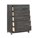 Zephyr Brownish Gray Full Panel Bed from Homelegance - Luna Furniture