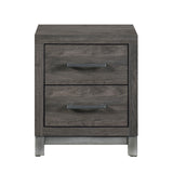 Zephyr Brownish Gray Nightstand from Homelegance - Luna Furniture