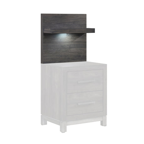 Zephyr Brownish Gray Wall Panel for Night Stand, 1-Piece from Homelegance - Luna Furniture