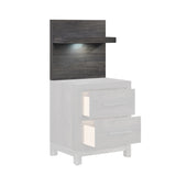 Zephyr Brownish Gray Wall Panel for Night Stand, 1-Piece from Homelegance - Luna Furniture