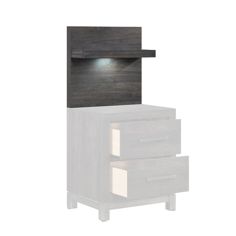 Zephyr Brownish Gray Wall Panel for Night Stand, 1-Piece from Homelegance - Luna Furniture