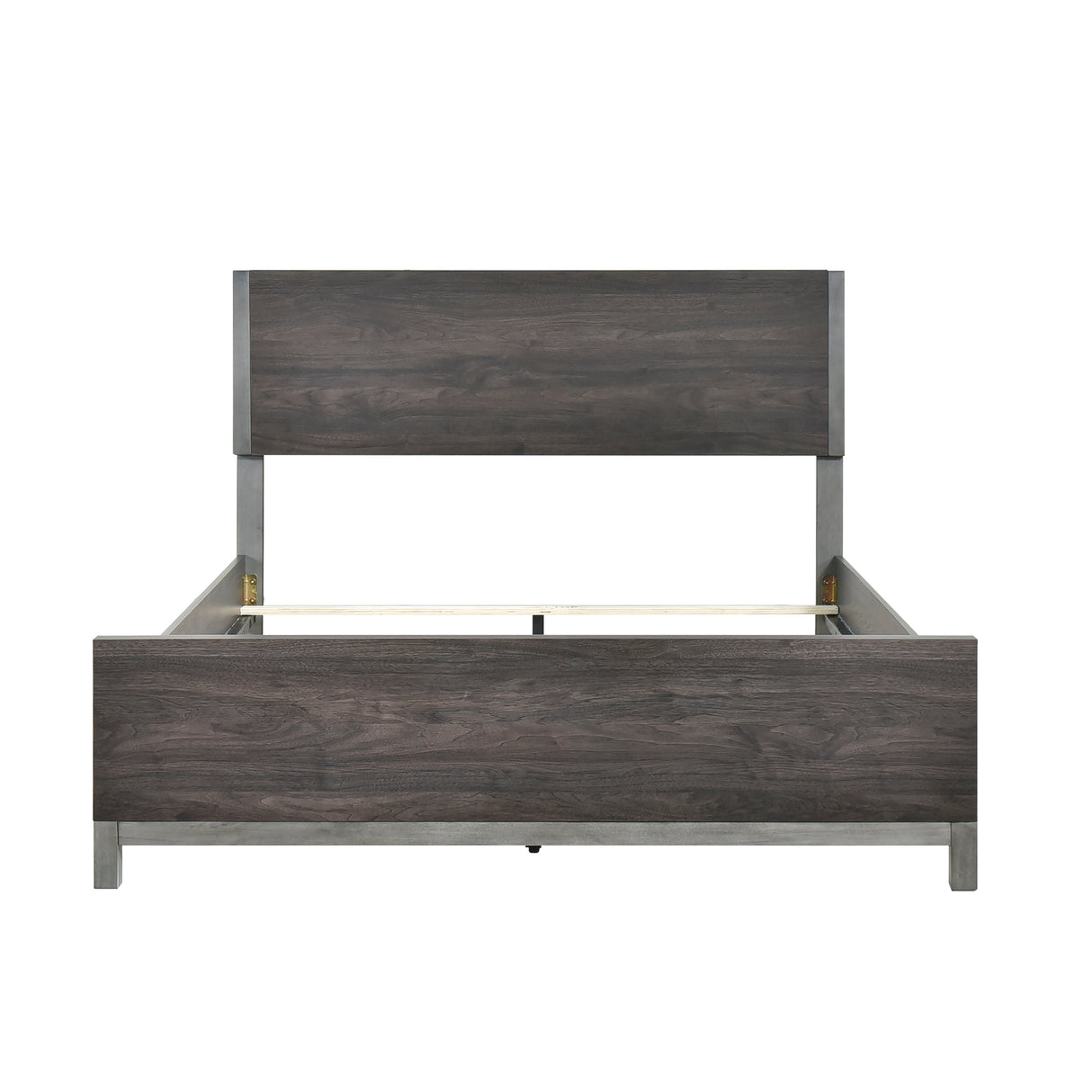 Zephyr Brownish Gray Full Panel Bed from Homelegance - Luna Furniture