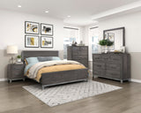 Zephyr Brownish Gray Panel Youth Bedroom Set from Homelegance - Luna Furniture