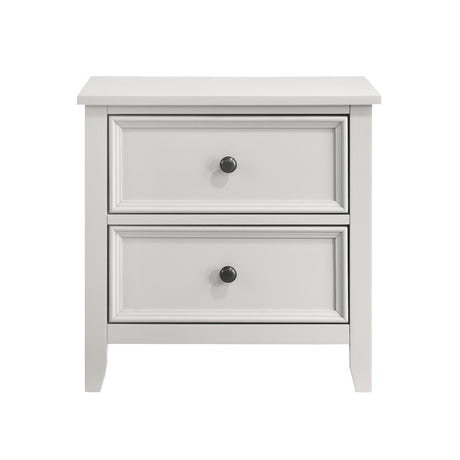 Donahue White 5pc Set (QB+NS+DR+MR+CH) from Homelegance - Luna Furniture