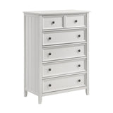 Donahue White 4pc Set (QB+NS+DR+MR) from Homelegance - Luna Furniture