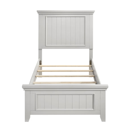 Bennington Gray Queen Sleigh Bed from Homelegance - Luna Furniture