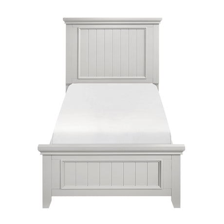 Bennington Gray Queen Sleigh Bed from Homelegance - Luna Furniture