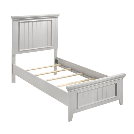 Bennington Gray Queen Sleigh Bed from Homelegance - Luna Furniture