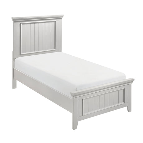 Bennington Gray Queen Sleigh Bed from Homelegance - Luna Furniture