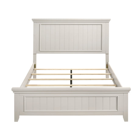 Donahue White Full Panel Bed from Homelegance - Luna Furniture