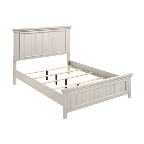 Donahue White Full Panel Bed from Homelegance - Luna Furniture