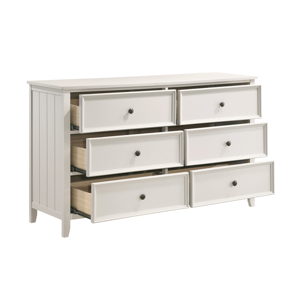 Donahue White 4pc Set (TB+NS+DR+MR) from Homelegance - Luna Furniture