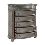 Bennington Gray 4pc Set (QB+NS+DR+MR) from Homelegance - Luna Furniture