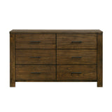 Sullivan Brown Mirror (Mirror Only) from Homelegance - Luna Furniture