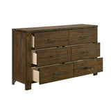 Sullivan Brown Mirror (Mirror Only) from Homelegance - Luna Furniture