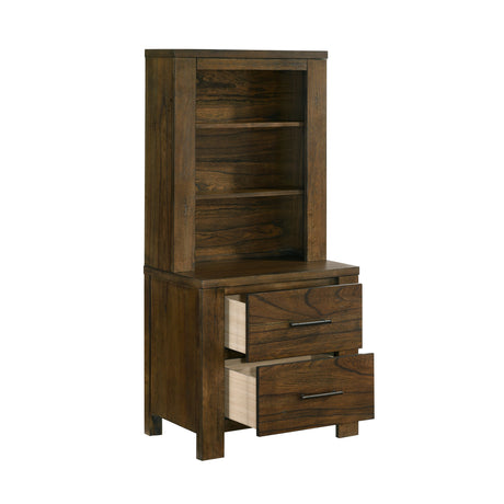 Sullivan Brown Youth Platform Wall Bedroom Set from Homelegance - Luna Furniture