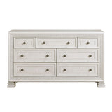 Theodora Pearl White 5pc Set (QB+NS+DR+MR+CH) from Homelegance - Luna Furniture