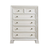 Theodora Pearl White 5pc Set (QB+NS+DR+MR+CH) from Homelegance - Luna Furniture