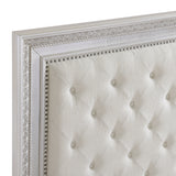 Theodora Pearl White 5pc Set (QB+NS+DR+MR+CH) from Homelegance - Luna Furniture