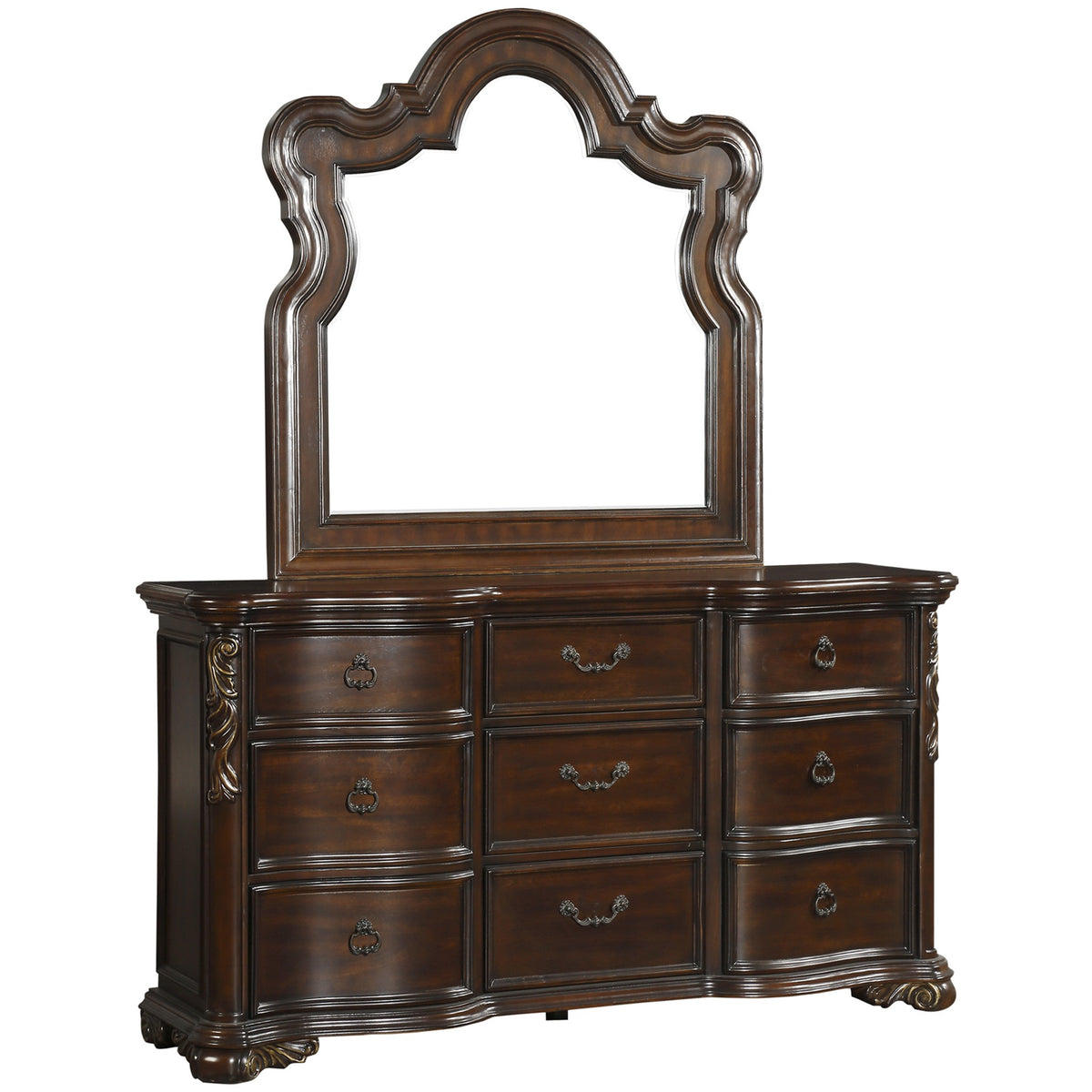 Royal Highlands Rich Cherry Nightstand from Homelegance - Luna Furniture