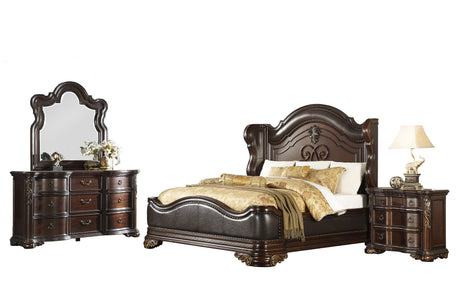 Urbanite Gray Queen Panel Bed from Homelegance - Luna Furniture