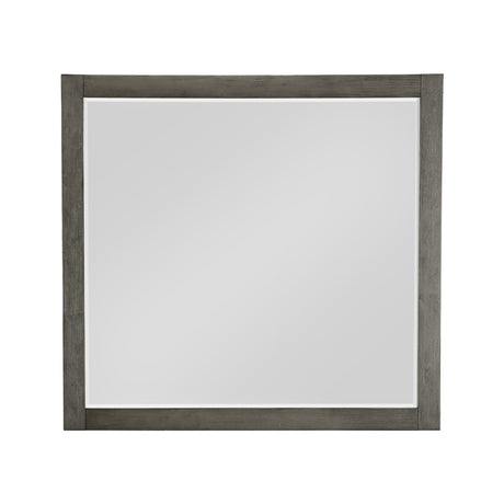 Urbanite Gray 5-Piece Bedroom Set (Queen Bed, Nightstand, Dresser, Mirror, Chest) from Homelegance - Luna Furniture