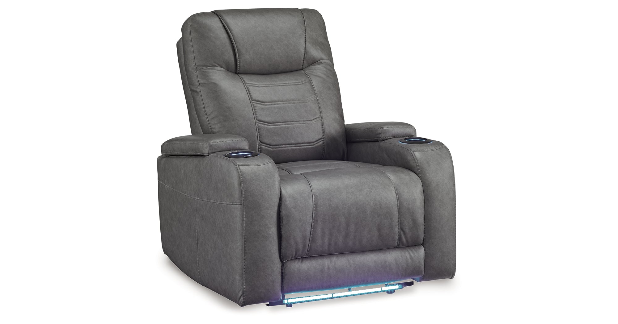 Schooner Rocks Slate Power Recliner – Luna Furniture