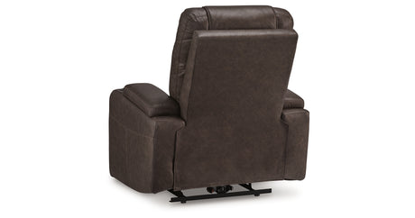 Schooner Rocks Umber Power Recliner from Ashley Furniture - Luna Furniture