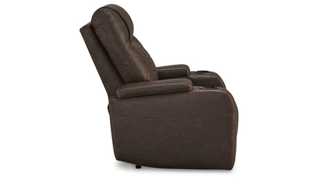 Schooner Rocks Umber Power Recliner from Ashley Furniture - Luna Furniture