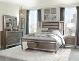 Tamsin Silver/Gray Metallic Dresser from Homelegance - Luna Furniture