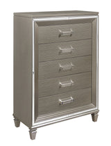 Tamsin Silver/Gray Metallic Dresser from Homelegance - Luna Furniture