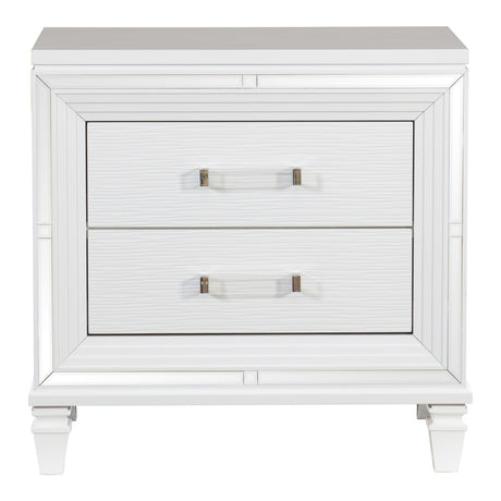 Tamsin White Vanity Dresser with Mirror from Homelegance - Luna Furniture