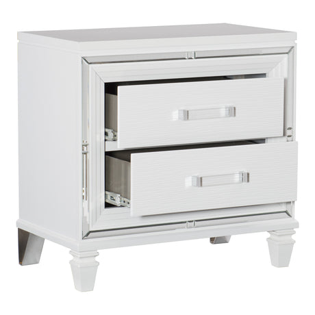 Tamsin White Vanity Dresser with Mirror from Homelegance - Luna Furniture