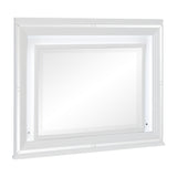 Tamsin White Vanity Dresser with Mirror from Homelegance - Luna Furniture