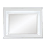 Tamsin White Vanity Dresser with Mirror from Homelegance - Luna Furniture