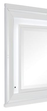 Tamsin White Vanity Dresser with Mirror from Homelegance - Luna Furniture