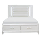 Tamsin White Vanity Dresser with Mirror from Homelegance - Luna Furniture