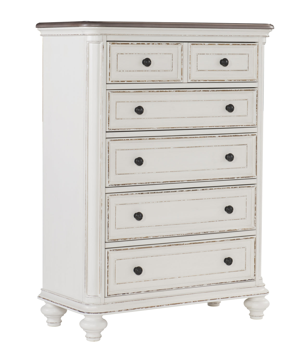 Baylesford Antique White Nightstand from Homelegance - Luna Furniture