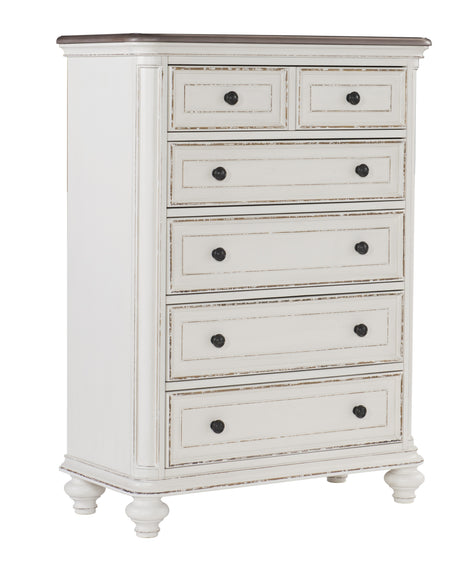 Baylesford Antique White Nightstand from Homelegance - Luna Furniture