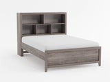 Woodrow Brownish Gray Twin Platform Bed