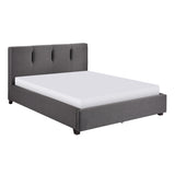 Aitana Graphite Eastern King Platform Bed from Homelegance - Luna Furniture