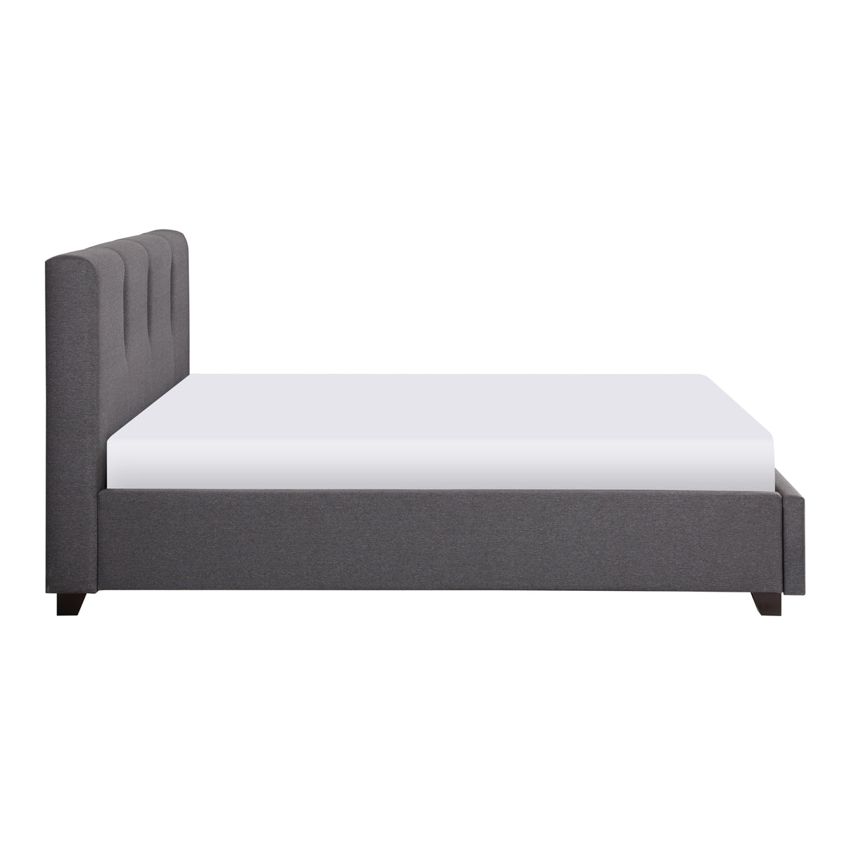 Aitana Graphite Eastern King Platform Bed from Homelegance - Luna Furniture