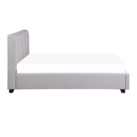 Aitana Gray Full Platform Bed from Homelegance - Luna Furniture